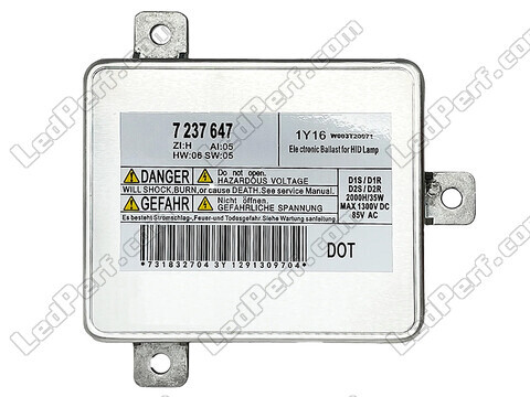 Front view of the Xenon ballast for BMW Serie 1 (F20 F21)