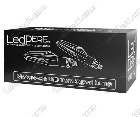 Packaging of dynamic LED turn signals + brake lights for Peugeot Trekker 50