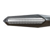 Front view of dynamic LED turn signals with Daytime Running Light for Suzuki SV 650 N (2003 - 2010)