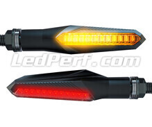 Dynamic LED turn signals + brake lights for Suzuki Savage 650