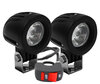 Additional LED headlights for motorcycle CFMOTO Adventura 650 (2023 - 2023) - Long range