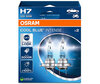 Pair of H7 Osram Cool Blue Intense bulbs - 64210CBN-H2B