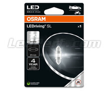 Osram LEDriving SL 31mm C3W LED festoon bulb - White 6000K