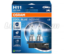 Pair of H11 Osram Cool Blue Intense bulbs - 64211CBN-2HB